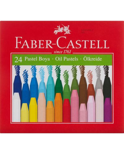 Маслени пастели Faber-Castell - 24 цвята - 1