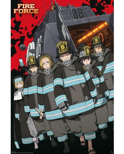 Макси плакат GB eye Animation: Fire Force - Company 8 - 1