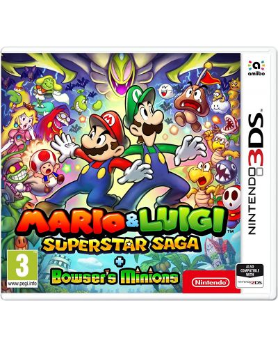 Mario and Luigi: Super Star Saga + Bowser's Minions (3DS) - 1