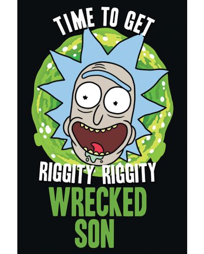 Макси плакат Pyramid Animation: Rick &amp; Morty - Wrecked Son