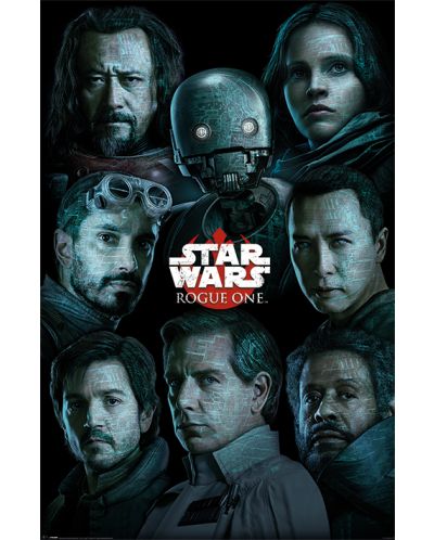 Макси плакат Pyramid - Star Wars Rogue One (Characters)