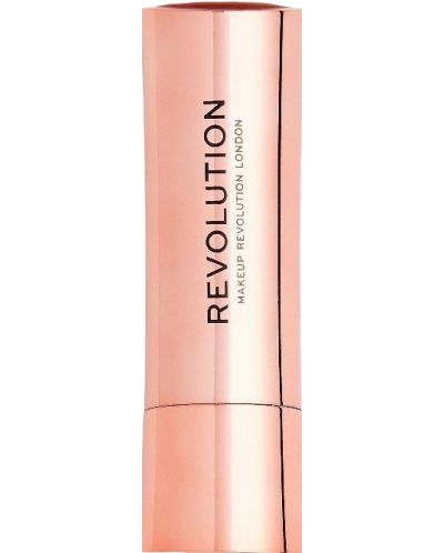 Makeup Revolution Satin Kiss Червило за устни Chauffeur Nude, 3.5 g - 2