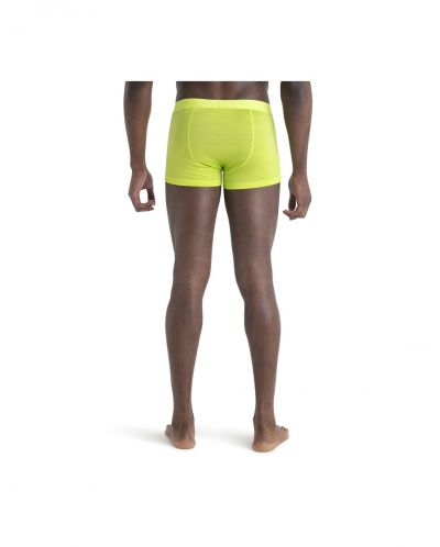 Мъжки боксерки Icebreaker - Cool-Lite Merino Blend Anatomica Trunks , жълти - 4