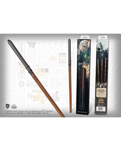 Магическа пръчка The Noble Collection Movies: Harry Potter - Draco Malfoy, 38 cm - 3