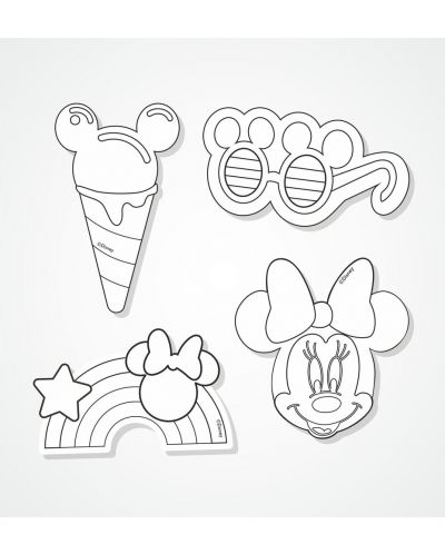 Магнити Colorino Disney - Junior Minnie - 2