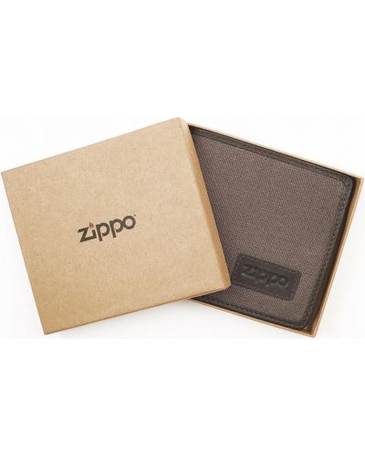 Мъжки портфейл Zippo - Mocca Grey, кафяв - 5