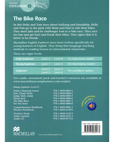 Macmillan Explorers Phonics: Bike Race (ниво Young Explorer's 2) - 2