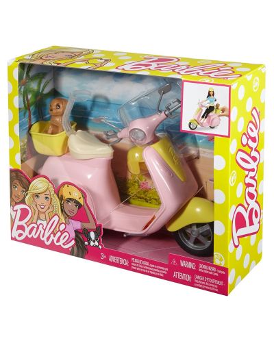 Мотопедът на Барби от Mattel – С домашен любимец - 4