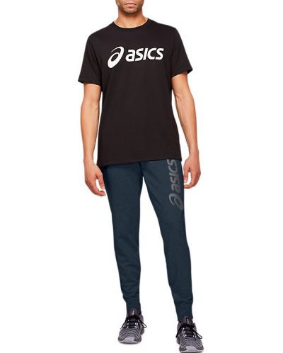Мъжки панталон Asics - Big Logo,  тъмносин - 3