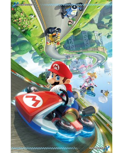 Макси плакат Pyramid - Mario Kart 8 (Flip Poster) - 1