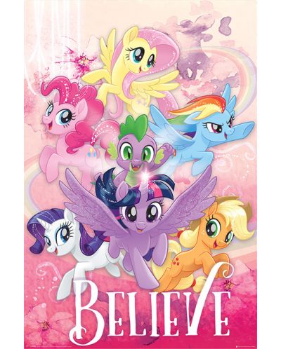 Макси плакат Pyramid - My Little Pony Movie (Believe) - 1