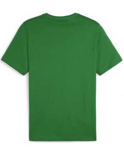 Мъжка тениска Puma - Essentials+ Two-Tone Logo , зелена - 2