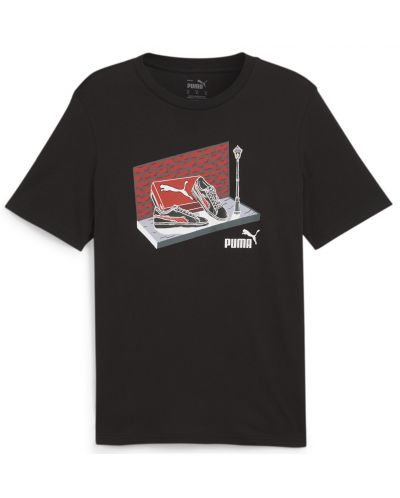 Мъжка тениска Puma - Graphics Sneaker Box Tee , черна - 1