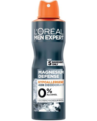 L'Oréal Men Expert Спрей дезодорант Magnesium, 150 ml - 1