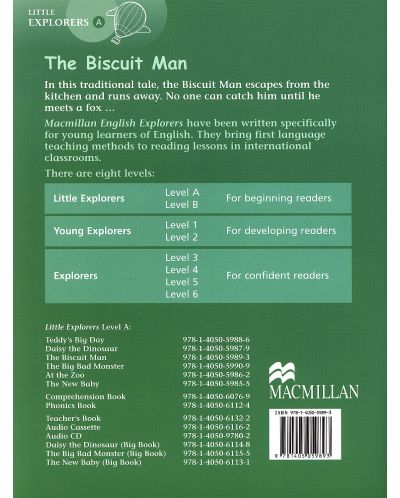 Macmillan English Explorers: Biscuit Man (ниво Little Explorer's A) - 2
