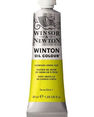 Маслена боя Winsor & Newton Winton - Кадмий лимон, 37 ml - 1