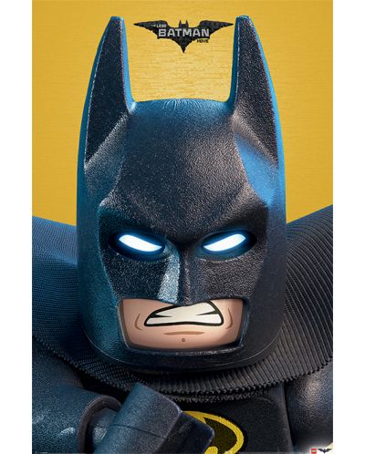 Макси плакат Pyramid - LEGOÂ® Batman (Close Up) - 1