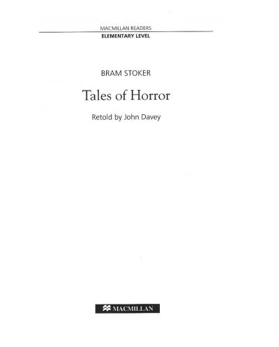 Macmillan Readers: Tales of Horror  (ниво Elementary) - 3