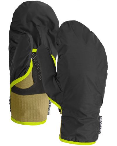 Мъжки ръкавици Ortovox - Fleece Grid Cover, размер S, жълти - 2
