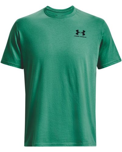 Мъжка тениска Under Armour - Sportstyle Left Chest , зелена - 1
