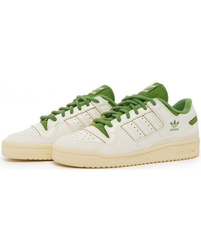 Мъжки обувки Adidas - Forum 84 Low CL, бели/зелени - 1