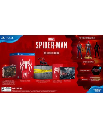 Marvel's Spider-Man Collectors Edition (PS4) - 1