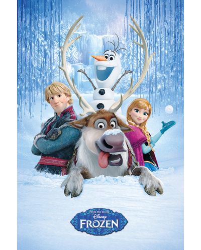 Макси плакат Pyramid - Frozen (Snow Group) - 1