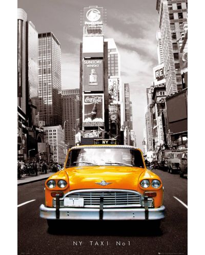 Макси плакат GB eye Art: New York - Taxi No 1 - 1