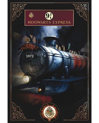 Макси плакат GB eye Movies: Harry Potter - Hogwarts Express - 1