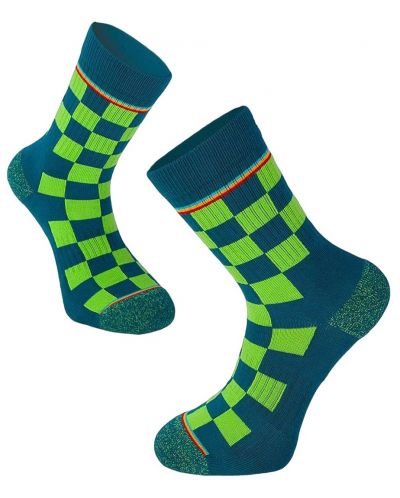 Мъжки чорапи Pirin Hill - Lime Petrol, размер 43-46, зелени - 1
