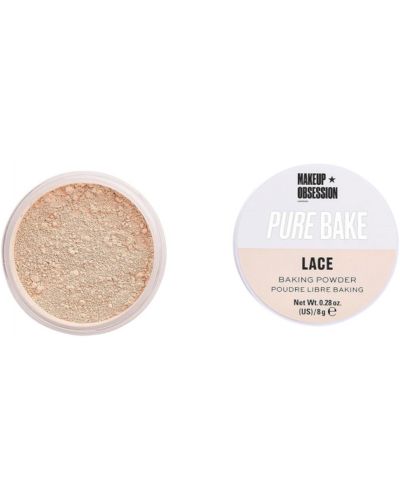 Makeup Obsession Прахообразна пудра Pure Baking Lace, 8 g - 1