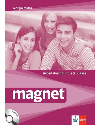 Magnet: Arbeitsbuch fur die 5. Klasse / Немски език - 5. клас (работна тетрадка с онлайн аудио материали)