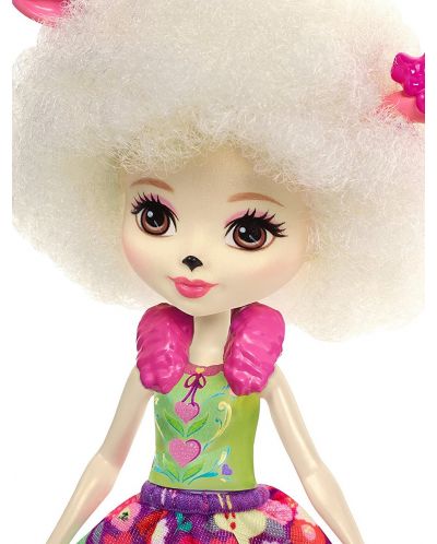 Кукличка и животинче Enchantimals от Mattel – Лорна Лем с овчицата Флаг - 2