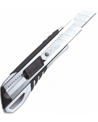 Макетен нож Deli Exceed - E2057, 18 mm, професионален, метален - 2