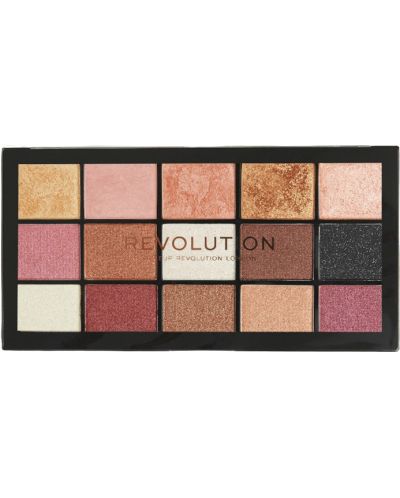 Makeup Revolution Reloaded Палитра сенки за очи Affection, 15 цвята - 2