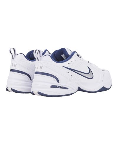 Мъжки обувки Nike - Air Monarch IV, бели/сини - 3