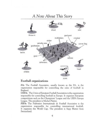 Macmillan Readers: Kick off! The Story of Football+CD (ниво Pre-Intermediate) - 4