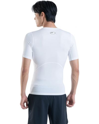 Мъжка тениска Under Armour - HeatGear , бяла - 5