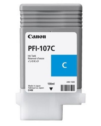 Мастилница Canon PFI-107, за iPF680/685/780/785, cyan - 1