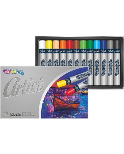 Маслени пастели Colorino Artist - 12 цвята - 1
