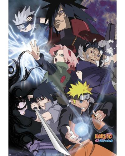 Макси плакат ABYstyle Animation: Naruto Shippuden - The 4th Great Ninja War - 1
