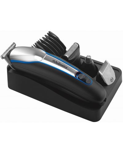 Mашинка за подстригване Hair Majesty - HM-1021, 1-6 mm, черна - 2