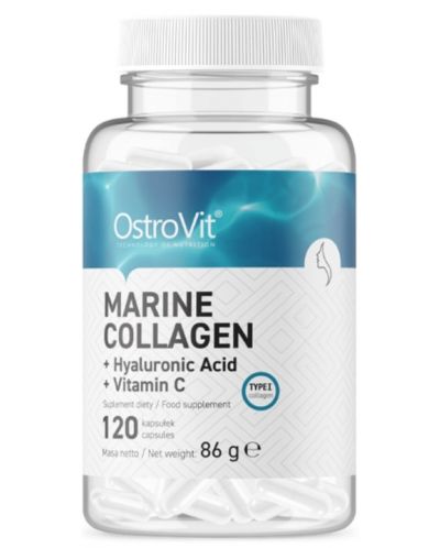 Marine Collagen, 120 капсули, OstroVit - 1