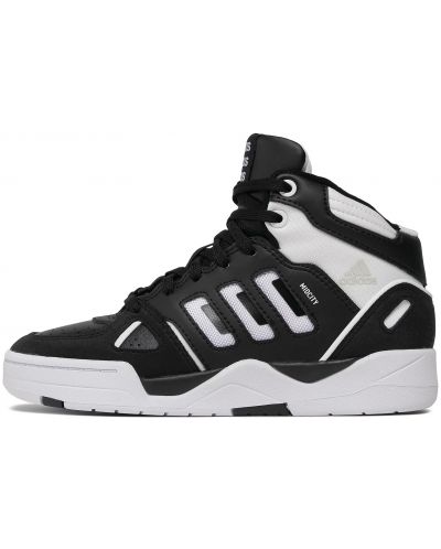 Мъжки обувки Adidas - Midcity Mid , черни/бели - 2