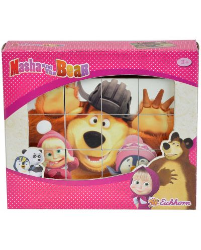 Кубчета за редене Simba Toys - Маша и мечока - 5