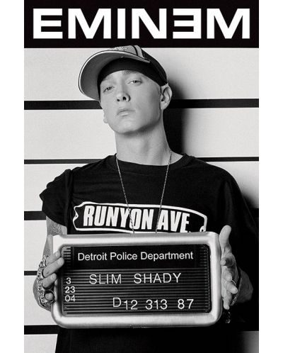 Макси плакат Pyramid - Eminem (Mugshot) - 1