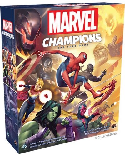 Настолна игра Marvel Champions: The Card Game - Стратегическа - 1