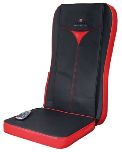 Масажна седалка Casada - Quattromed 3, 42 W, черна/червена - 1