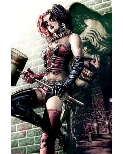 Макси плакат Pyramid - Batman (Harley Quinn Pose) - 1