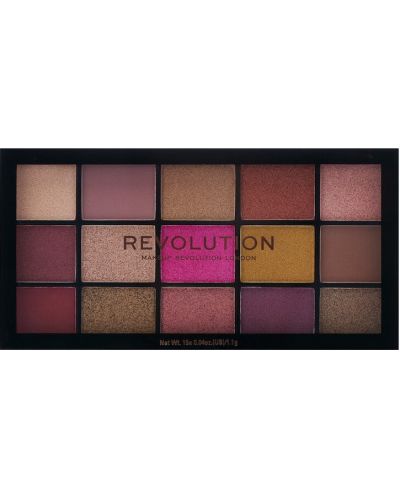 Makeup Revolution Reloaded Палитра сенки Prestige, 15 цвята - 1